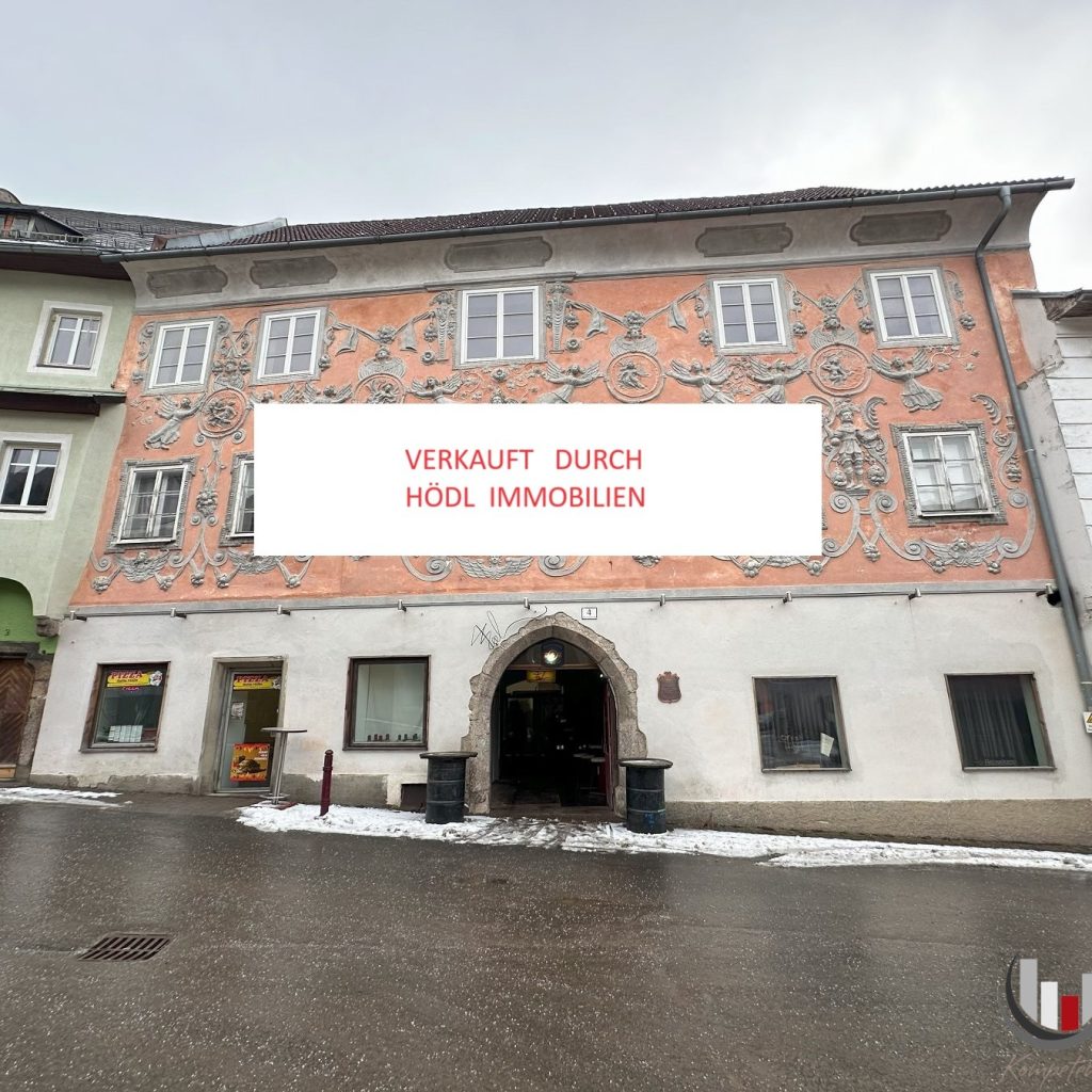 Geschichtsträchtiges Zinshaus mit der schönsten Fassade in ganz Eisenerz (9039)