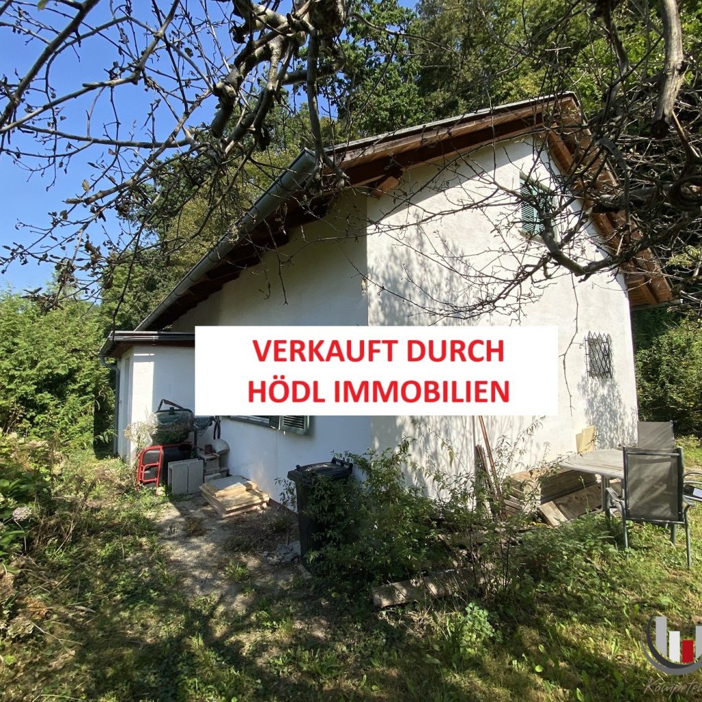 Für Handwerker: Kleines erweiterbares Wohnhaus mit großem sonnigen Grundstück – Bauland (2366)