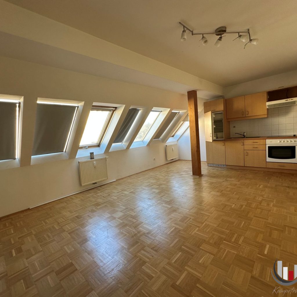 Lässige DG – Wohnung in zentraler Innenstadtlage neben Stadtpark