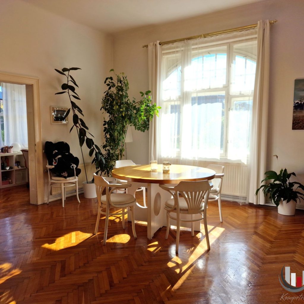 Elegante feudale Gartenwohnung im Parterre einer altehrwürdigen renovierten Jugendstilvilla