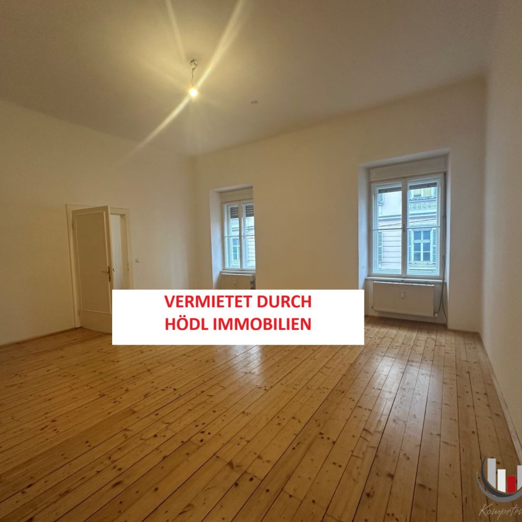 Großzügige 113m² Innenstadt – Altbauwohnung mit 5 Zimmer nähe Stadtpark und Uni (5365)